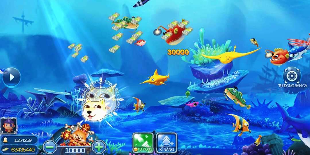 Trò chơi bắn cá được phát triển mạnh mẽ trên ứng dụng chơi online